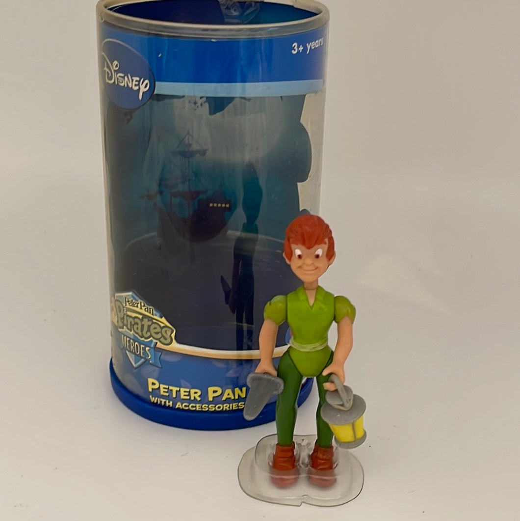 2016 Disney Peter Pan Pirate Heroes with Accessories Figurine PVC (Pre-owned)