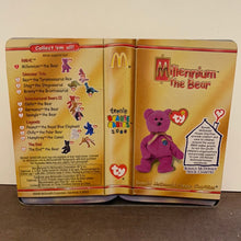 Load image into Gallery viewer, McDonald&#39;s 2000 Ty Teenie Baby Millennium Bear Toy #5
