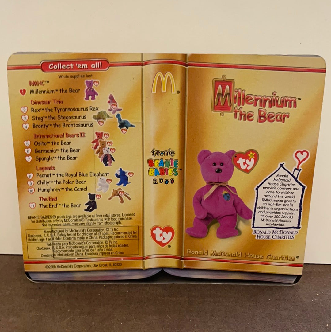 Millennium ty beanie baby fashion mcdonalds