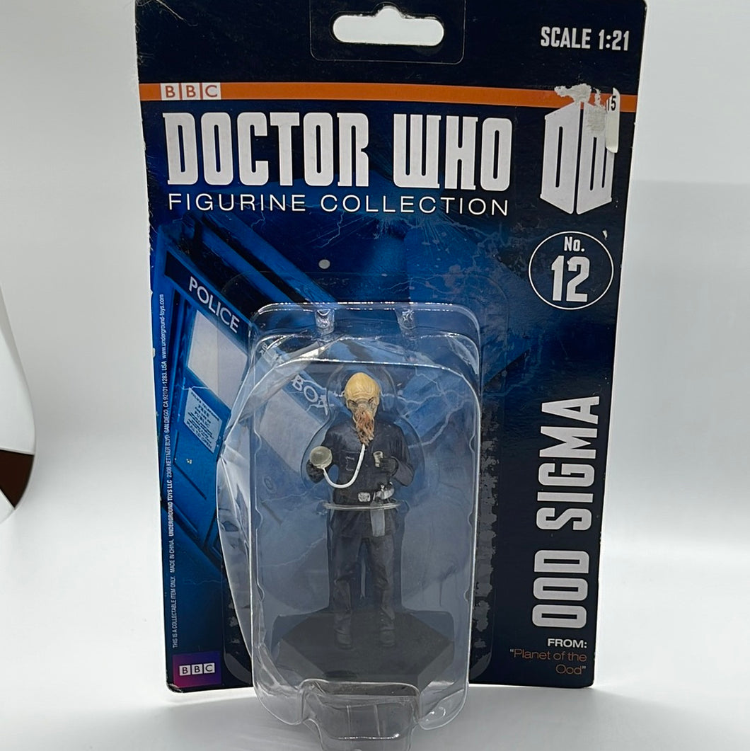 Eaglemoss 2012 Doctor Who figurine collection #12 Ood Sigma figure
