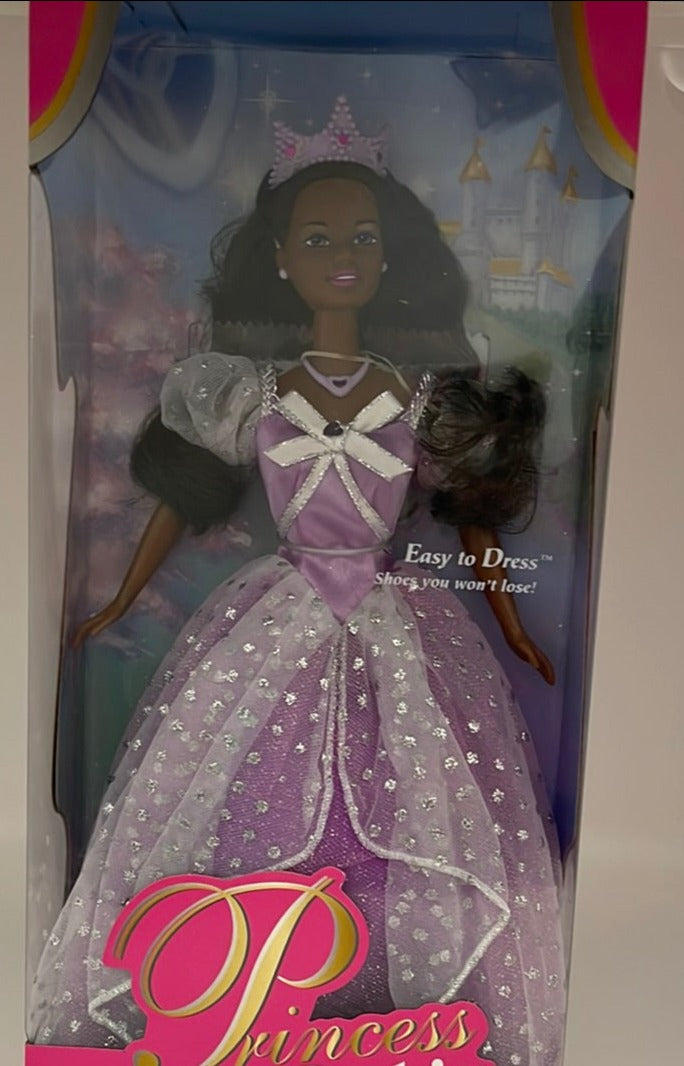 Mattel 2004 Princess Barbie African American Doll #18405