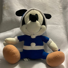 Load image into Gallery viewer, Sega Disney Mickey Mouse White Face Winter Blue Suit 12&quot; Plush Toy (Pre-owned)
