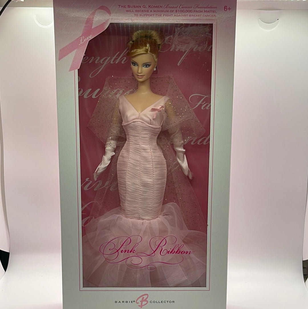 Mattel 2006 Pink Ribbon Breast Cancer Awareness Barbie Susan Komen EJ0 –  Groovy61crafts