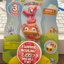 Load image into Gallery viewer, Spin Master 2011 Moshi Monsters Moshlings Series 1 Stanley &amp; Chop Chop + 1 Mystery Figure
