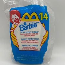 Load image into Gallery viewer, McDonald&#39;s 1999 Happy Meal Sit in Style Barbie Toy #14

