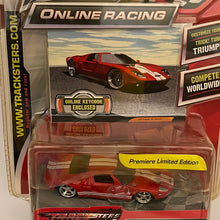 Load image into Gallery viewer, Tracksters 2005 Die Cast 1:64 Premier Ltd Ed Red &#39;05 Ford GT On-line Racing
