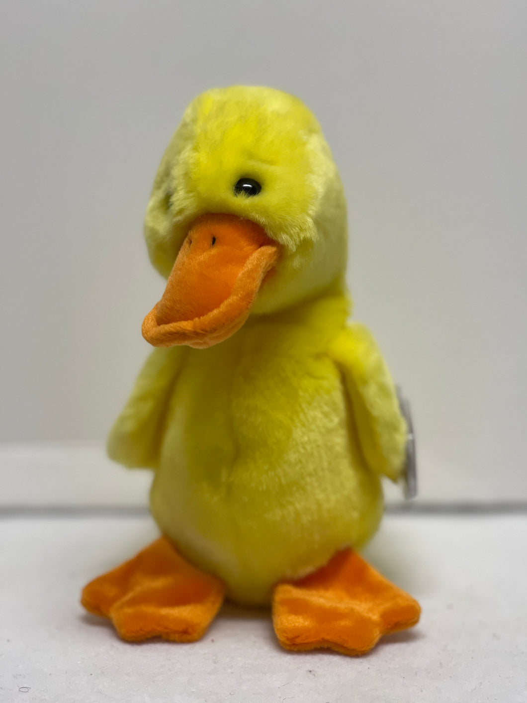 Ty Beanie Buddy Quackers the Yellow Duck (Pre-owned) Retired