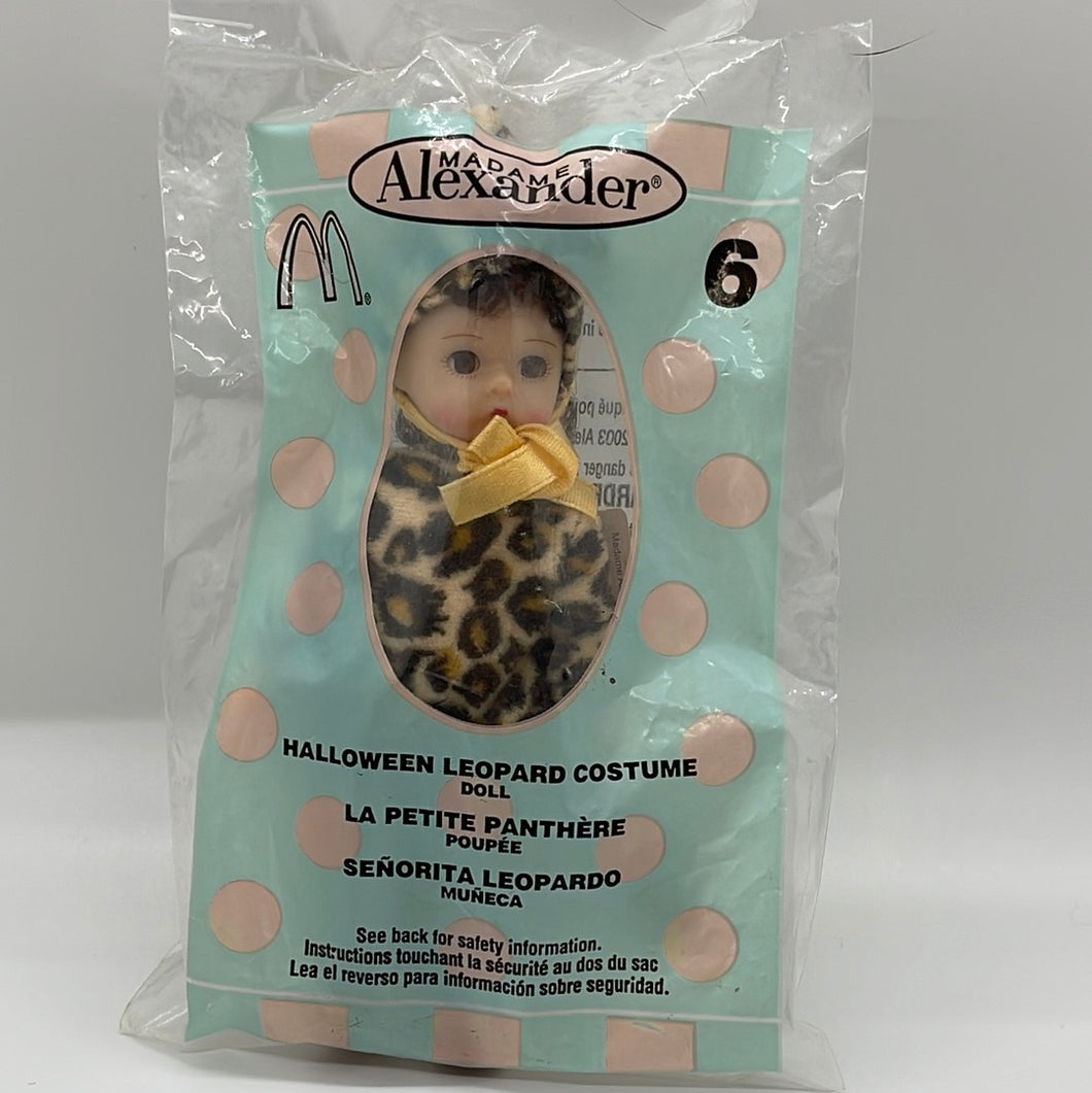 McDonald's 2003 Madame Alexander Halloween Leopard Costume Doll Toy #6
