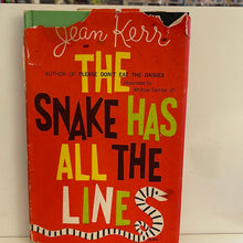 Load image into Gallery viewer, The Snake Has All The Lines By Kerr Jean (Pre Owned) Hardcover
