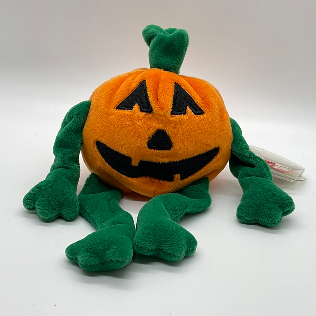 Ty Beanie Baby Pumkin Jack-O-Lantern Halloween (Retired)