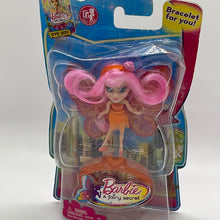 Load image into Gallery viewer, Mattel 2010 Barbie A Fairy Secret Pink Hair Doll with Bracelet Mini Doll
