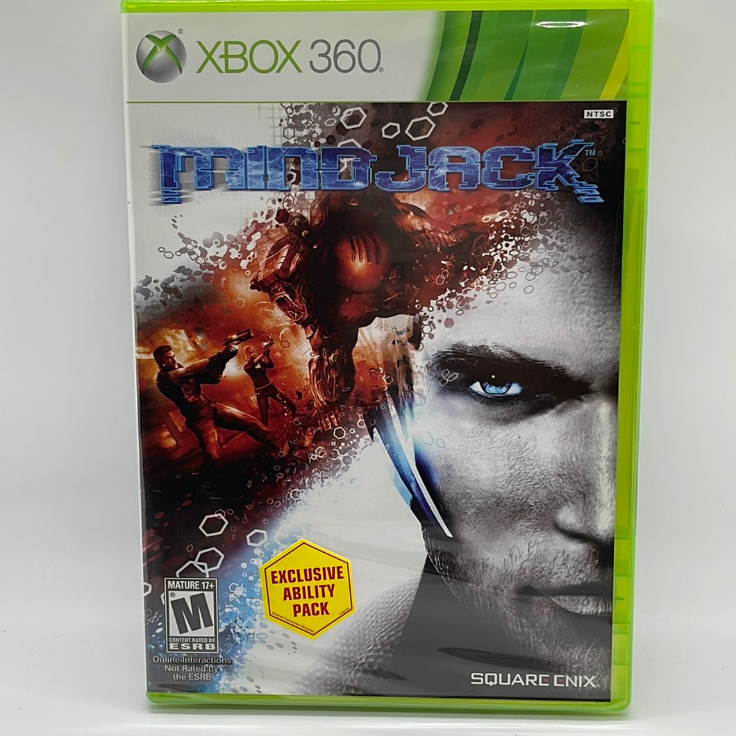 Mind Jack Video Game - Xbox 360 Exclusive Ability Pack SEALED