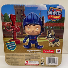 Load image into Gallery viewer, Fisher-Price Mike The Knight Mike Training Post And Yap Figure Pack
