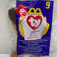 Load image into Gallery viewer, McDonald&#39;s 1998 Ty Teenie Beanie Bones the Dog Toy #9

