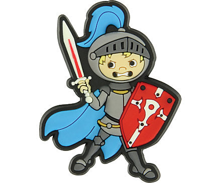 2014 The Brave Knight Jibbitz™ will fit in Clog type shoes with holes Shoe Charm - Knight