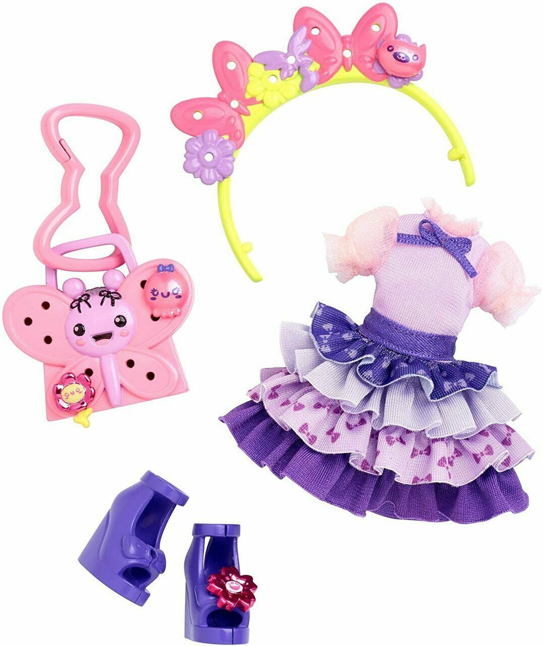 Kuu Kuu Harajuku Butterfly Blooms Japanese-influenced Cartoon Doll Clothes