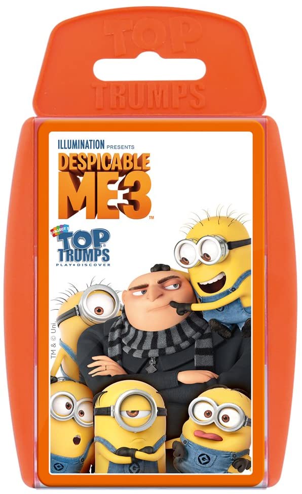 Top Trumps Playing Cards Despicable Me 3 Minion Strategy Card Game