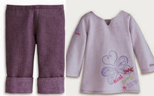 Load image into Gallery viewer, American Girl MYAG Real Me Lavender Tee &amp; Capris Pants Doll Clothes
