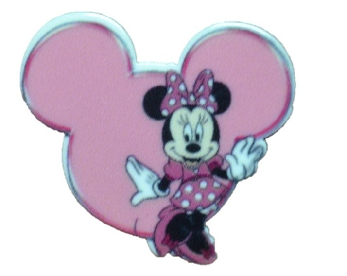 Minnie Heart Planar Cabochonss (Set of 2)