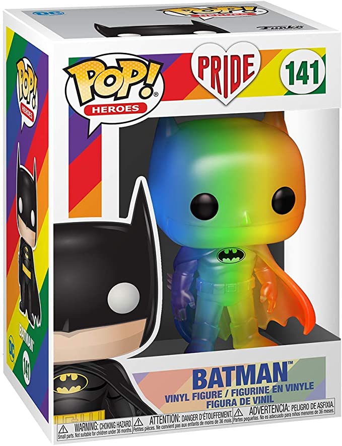 Funko Pop! Heroes Pride Batman #141 Vinyl Figure