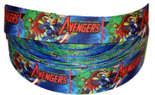 Load image into Gallery viewer, Superhero Blue Cartoon Inspired 1&quot; Ribbon 3 yards
