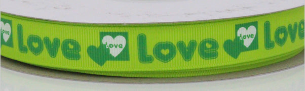 Hippie Love Lime Green 5/8