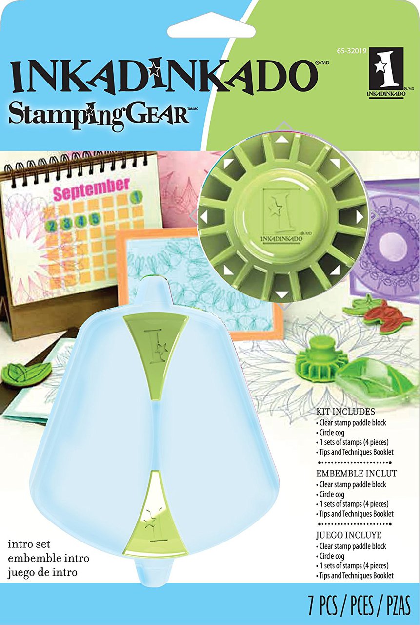 inkadinkado stamping gear EK Success 2012 Inkadinkado Stamping Gear Intro Set 6pcs – Groovy61crafts