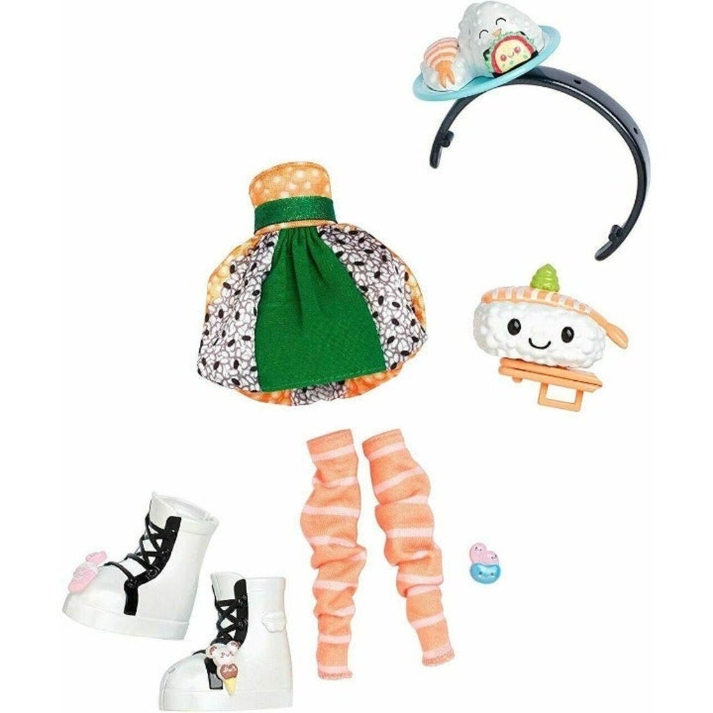 Kuu Kuu Harajuku Sushi Japanese-influenced Cartoon Fashion Pack Doll Clothes