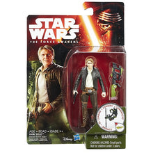 Load image into Gallery viewer, Star Wars The Force Awakens Han Solo Jungle Mission Action Figure
