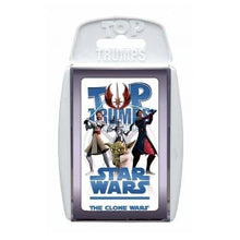 Load image into Gallery viewer, Top Trumps Playing Cards Star Wars Specials The Clone Wars Strategy Card Game
