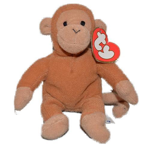 McDonald's 1998 Ty Teenie Bongo the Monkey Toy #2