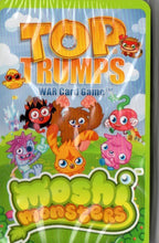 Load image into Gallery viewer, Top Trumps Playing Card Game Moshi Monsters War Card Game
