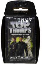 Load image into Gallery viewer, Top Trumps Playing Cards 2009 GI Joe the Rise of Cobra Top Strategy Card Game
