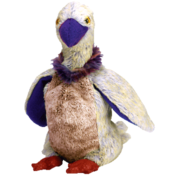 Ty Beanie Babies 2000 Birds Buzzy the Buzzard (Retired)