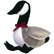 Load image into Gallery viewer, Ty Beanie Babies Bird Loosy The Canadian Goose (Retired)
