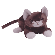 Load image into Gallery viewer, Ty Beanie Babies Pounce the Cat (Retired)
