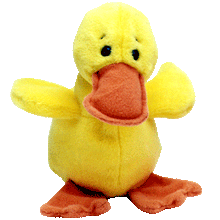 Load image into Gallery viewer, Ty Beanie Babies Quakers the Duck Bird (Retired)
