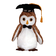 Load image into Gallery viewer, Ty Beanie Babies Wisest the Owl Class of 2000 (Retired)
