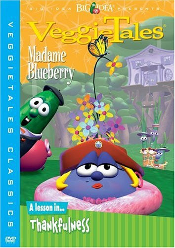 VeggieTales Madame Blueberry-A Lesson In Thankfulness VHS Movie (Pre-owned)