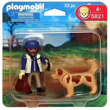 Load image into Gallery viewer, Playmobil 2008 City Veterinarian  &amp; Puppy 7pc Set #5821
