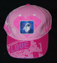 Load image into Gallery viewer, Pixar Kids Wall-E Girls Cap Pink And Fushia Lenticular Baseball Hat
