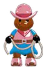 Load image into Gallery viewer, Webkinz Series 2 Figure - Cowgirl Clydesdale 2.0&quot; Toy Web000473
