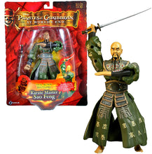 Load image into Gallery viewer, Zizzle 2007 Pirates Of The Caribbean Karate Master Sao Feng Dual Action Battlers
